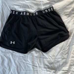 Black Under Armour Athletic Shorts